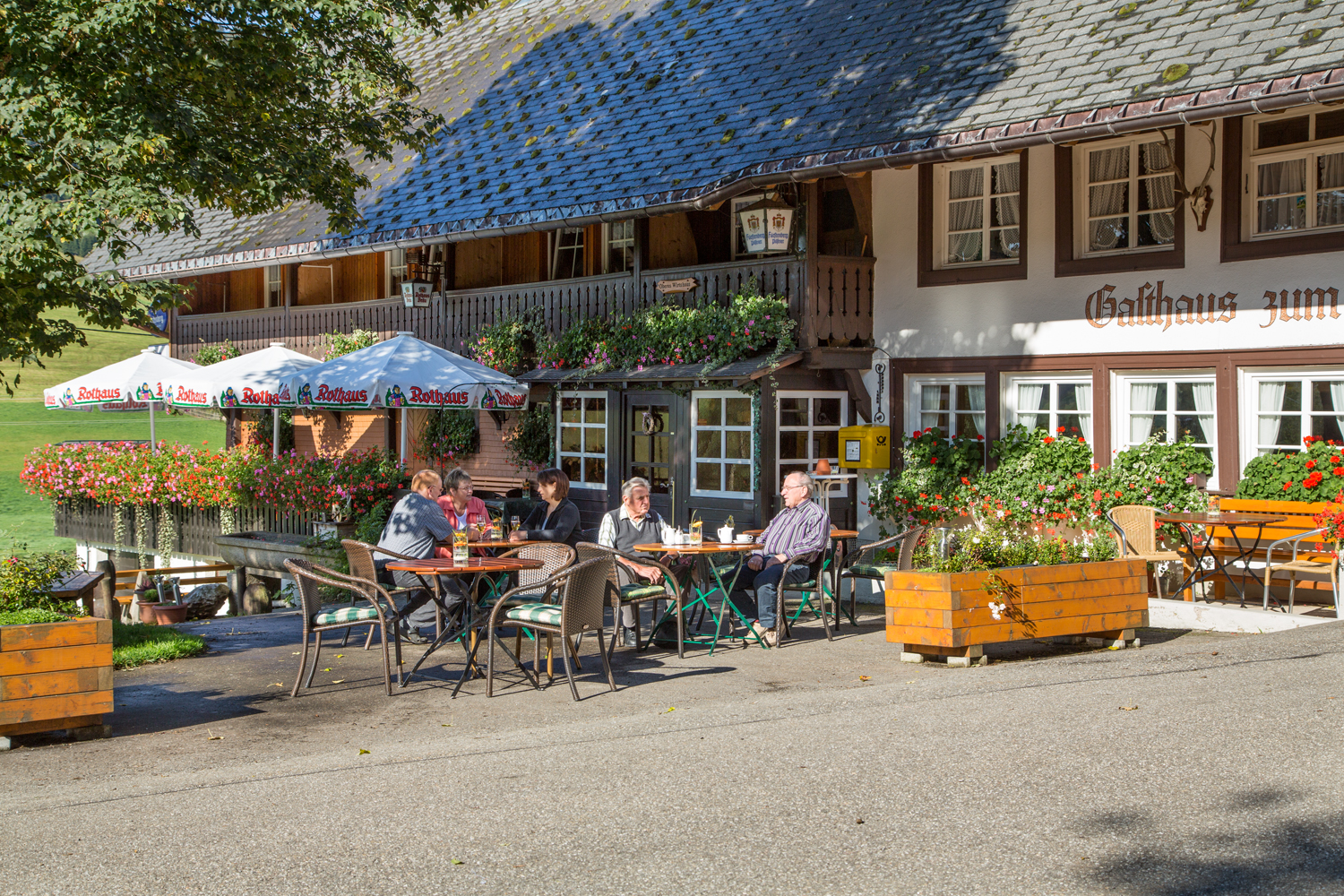 Gemütliche Atmosphäre im Gasthof Hirschen