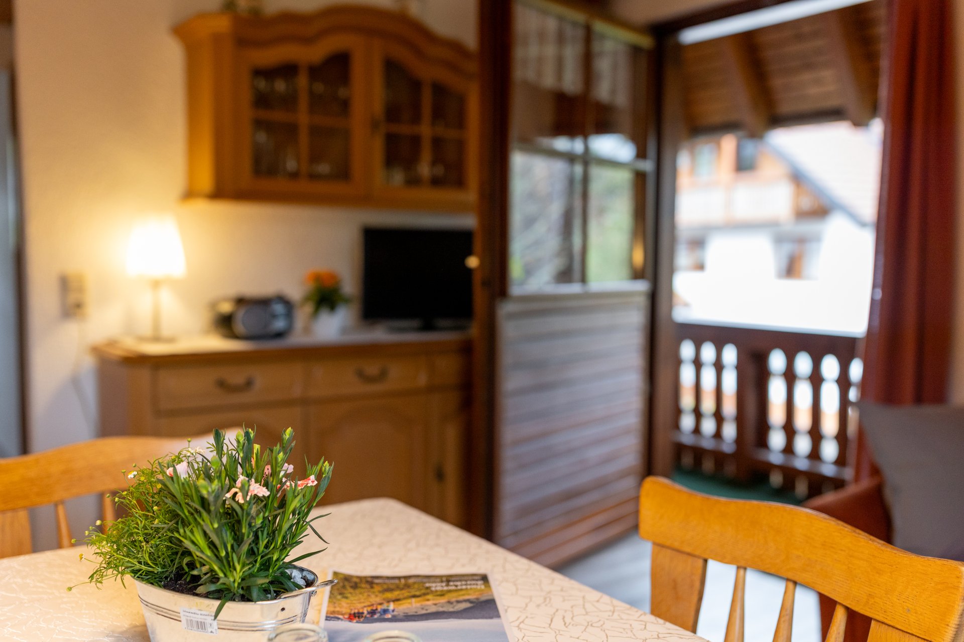 Wohnzimmer Fewo Raublick
