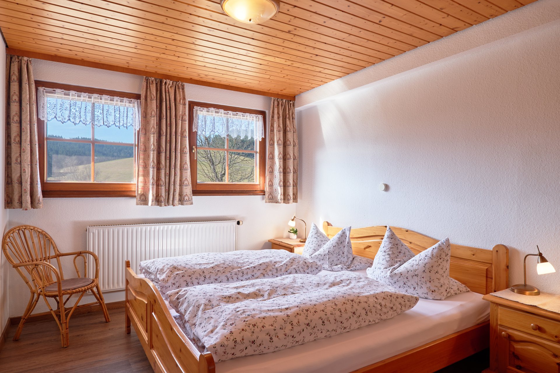 Schlafzimmer, Fewo Raublick